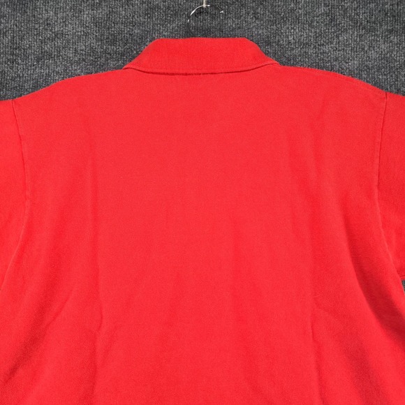 Fruit of the Loom Mens USPS Postal Service Polo Shirt Red Size L Vintage Y2K - Picture 10 of 12